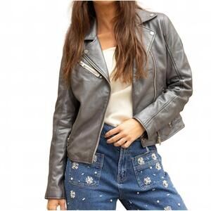 NEW MAURITIUS sofia jacket in gun metallic